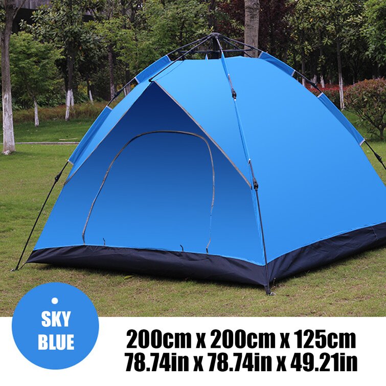 HALLOLURE Pop-up Camping 4 Person Tent & Reviews | Wayfair